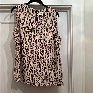 EUC CAbi sleeveless blouse